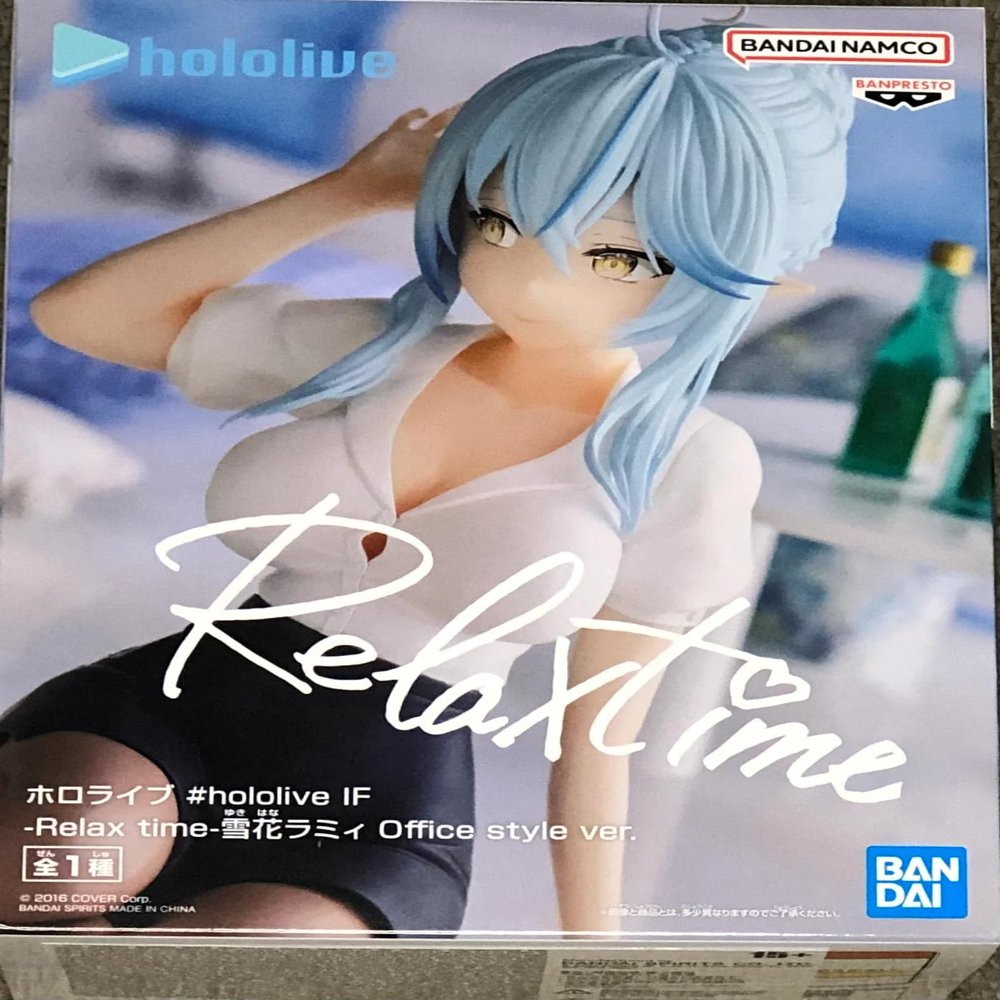 BANPRESTO - Hololive - #Hololive If - Relax Time - Yukihana Lamy Office Style Version Statue