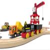 Battery Operated Locomotive Train, Magnetic Trains Toy for Wooden Tracks, Motorized Train Compatible with Thomas, Brio, Chuggington, Melissa & Doug view 4
