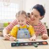 Zeoddler Solar System Puzzle for Kids 3-6, Wooden Space Toys, Planets for Kids, Preschool Learning Activities, Gift for Boys, Girls view 4