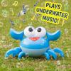 Maxx Bubbles Dancing Crab Bubble Machine - Moving Bubble Blower for Kids | Lights Up and Plays Music | 4oz Bottle of Bubble Solution - Sunny Days Entertainment,Blue view 3