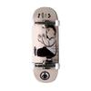 NOAHWOOD Complete Set Wooden (35X97mm Deck) Fingerboards Hand Made Short Nose Short Tail Deck(+Update 5G 34.5mm Ark i Trucks and Need DIY)(Logo PRO Wheels ii) (IP Man Squat) view 1