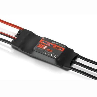 APEFIT Drone Accessories for Hobbywing for Skywalker 12A 20A 30A 40A 50A 60A 80A ESC Speed Controller with UBEC for RC Airplanes Helicopter Replaceable (Color : 50A)