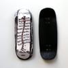NOAHWOOD Wooden (35X97mm Deck) Fingerboards (Noah Team 10S PRO Hand Mould Made Short Nose Short Tail Deck)(+34mm Old School King Silvery Trucks)(+NW Handmade Logo PRO Wheels ii) (Millipede) view 2