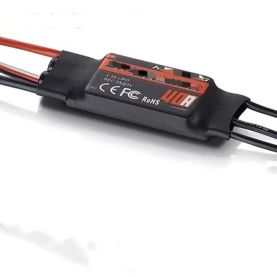 APEFIT Drone Accessories for Hobbywing for Skywalker 12A 20A 30A 40A 50A 60A 80A ESC Speed Controller with UBEC for RC Airplanes Helicopter Replaceable (Color : 40A 2-3S)