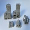 Bakery - HERO Creations - 1:28 - RPG - Miniature Terrain - Scenery - 3D Printed - Dungeons and Dragons - DND - Pathfinder - Lord of The Ring (Shingle roof) view 2