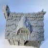 Bakery - HERO Creations - 1:28 - RPG - Miniature Terrain - Scenery - 3D Printed - Dungeons and Dragons - DND - Pathfinder - Lord of The Ring (Thatch roof) view 2