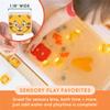 Glo Pals x Daniel Tiger's Neighborhood Water-Activated Bath Toy with 4 Reusable Light-Up Cubes for Sensory Play (Cubes Only) view 4
