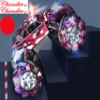 Chandler RC Car Rechargeable USB Dual Grip Remote Control Hand Gesture Sensor an Off Road Climbing Drift Stunt Car HBD88-P7 (Red) view 2