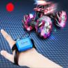 Chandler RC Car Rechargeable USB Dual Grip Remote Control Hand Gesture Sensor an Off Road Climbing Drift Stunt Car HBD88-P7 (Red) view 3