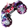 Chandler RC Car Rechargeable USB Dual Grip Remote Control Hand Gesture Sensor an Off Road Climbing Drift Stunt Car HBD88-P7 (Red) view 4