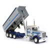 DCP 1/64 Silver & Blue Peterbilt 379 w/Tri-Axle MAC Dump Body 60-1342 view 2