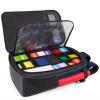 ENHANCE MTG Backpack - Collector's Edition TCG Backpack for Deck Boxes, Sleeved Cards, Playmats, MTG Accessories - Customizable Card Organization with Built-in Defender Screen (Dragon Blue) view 1
