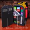 ENHANCE MTG Backpack - Collector's Edition TCG Backpack for Deck Boxes, Sleeved Cards, Playmats, MTG Accessories - Customizable Card Organization with Built-in Defender Screen (Dragon Gold) view 2
