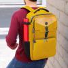 ENHANCE MTG Backpack - Collector's Edition TCG Backpack for Deck Boxes, Sleeved Cards, Playmats, MTG Accessories - Customizable Card Organization with Built-in Defender Screen (Dragon Gold) view 4