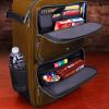 ENHANCE MTG Backpack - Collector's Edition TCG Backpack for Deck Boxes, Sleeved Cards, Playmats, MTG Accessories - Customizable Card Organization with Built-in Defender Screen (Dragon Brown) view 3