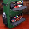 ENHANCE MTG Backpack - Collector's Edition TCG Backpack for Deck Boxes, Sleeved Cards, Playmats, MTG Accessories - Customizable Card Organization with Built-in Defender Screen (Dragon Green) view 3