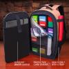 ENHANCE MTG Backpack - Collector's Edition TCG Backpack for Deck Boxes, Sleeved Cards, Playmats, MTG Accessories - Customizable Card Organization with Built-in Defender Screen (Dragon Pink) view 2