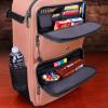 ENHANCE MTG Backpack - Collector's Edition TCG Backpack for Deck Boxes, Sleeved Cards, Playmats, MTG Accessories - Customizable Card Organization with Built-in Defender Screen (Dragon Pink) view 3