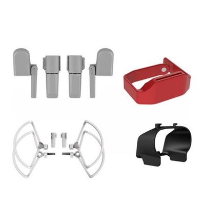 ABZEKH Drone Accessories for DJI Mavic Mini 2 Propeller Protective Cover Landing Gear Motor Cover for Mini 2 Lens Hood Increased Tripod Accessories (Color : D)