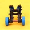 QingLeng Nylon Sturdy & Stable Wheelie Bar with Dual Spring Buffer for Traxxas 1/10 EREVO 2.0 E-REVO E REVO - Blue Wheels view 3