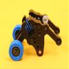 QingLeng Nylon Sturdy & Stable Wheelie Bar with Dual Spring Buffer for Traxxas 1/10 EREVO 2.0 E-REVO E REVO - Blue Wheels view 4