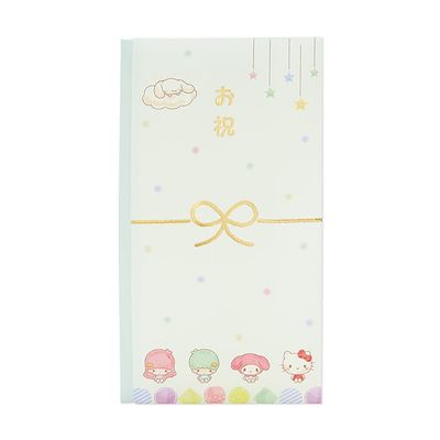 Sanrio Baby 832677 832677 Characters Festival Bag, Celebration, Baby Shower, Kindergarten Entrance, Blue, SanrioBaby Characters, 3.9 x 0.1 x 7.1 inches (10 x 0.3 x 18 cm)