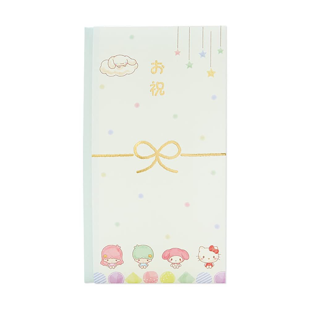 Sanrio Baby 832677 832677 Characters Festival Bag, Celebration, Baby Shower, Kindergarten Entrance, Blue, SanrioBaby Characters, 3.9 x 0.1 x 7.1 inches (10 x 0.3 x 18 cm)