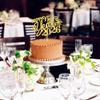 1 PCS 2026 Happy New Year Cake Topper with Glitter Star Fireworks Hello 2026 Cake Pick Cheers to 2026 Cake Decorations for Welcome 2026 Happy New Year Theme Holiday Party Supplies Gold view 4