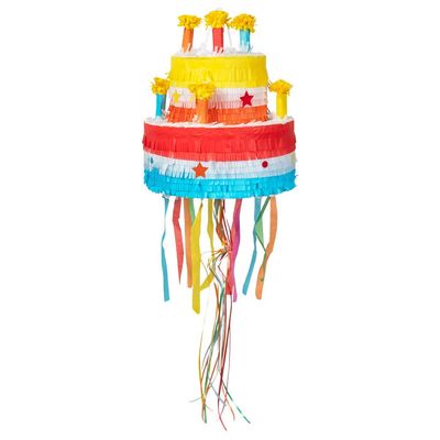 Boland - PIATA TO PULL BIRTHDAY CAKE 34X29CM