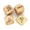 4Pcs Luxury Couple Yoga Dice Naughty Night Dice for Adults/Fun Talking Love Dice Bedroom Game Dice Workout Dice-Improve Love of Lover Gift view 3