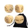 4Pcs Luxury Romantic Fun Talking Love Yoga Dice Naughty Night Dice/Fitness Dice Couple Dice Bed Game Dice Gift for Adults-Improve Love of Lover Gift view 1