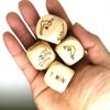 4Pcs Luxury Romantic Fun Talking Love Yoga Dice Naughty Night Dice/Fitness Dice Couple Dice Bed Game Dice Gift for Adults-Improve Love of Lover Gift view 2