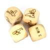 4Pcs Luxury Romantic Fun Talking Love Yoga Dice Naughty Night Dice/Fitness Dice Couple Dice Bed Game Dice Gift for Adults-Improve Love of Lover Gift view 3