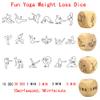 4Pcs Luxury Romantic Fun Talking Love Yoga Dice Naughty Night Dice/Fitness Dice Couple Dice Bed Game Dice Gift for Adults-Improve Love of Lover Gift view 4