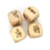 4Pcs Natural Romantic Talking Love Yoga Naughty Night Dice Couple Bedroom Game Dice for Adults/Love Dice Party Dice-Improve Love of Lover Gift view 3