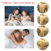 4Pcs Luxury Wooden Yoga Fitness Exercise Decision Dice Naughty Night Dice/Yoga Sports Game Dice Couple Dice Portable Choices Gift Gift view 4