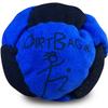 DIRTBAG Classic Footbag Hacky 3 Pack with Pouch, Unique, Footbag Set with Signature Carry Bag- Red/Rasta/Blue with Blue Pouch. view 4