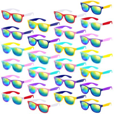 SCIONE 24Pack Kids Sunglasses Party Favors for Birthday Graduation Party Supplies, Beach Pool Party, Valentines Gifts