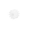 DMiotech 50 Pack 12 Teeth Plastic Gears Model 122A Reduction Gear Plastic Worm Gears for DIY Craft Subjects view 1