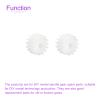 DMiotech 50 Pack 14 Teeth Plastic Gears Model 142A Reduction Gear Plastic Worm Gears for DIY Craft Subjects view 4