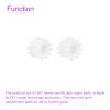 DMiotech 10 Pack 8 Teeth Plastic Gears Model 082A Reduction Gear Plastic Worm Gears for DIY Craft Subjects view 4