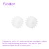 DMiotech 30 Pack 14 Teeth Plastic Gears Model 142A Reduction Gear Plastic Worm Gears for DIY Cars, Robots, Model Making view 4