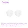DMiotech 10 Pack 16 Teeth Plastic Gears Model 162A Reduction Gear Plastic Worm Gears for DIY Craft Subjects view 4