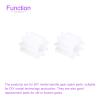 DMiotech 20 Pack 9 Teeth Plastic Gears Model 092A Reduction Gear Plastic Worm Gears for DIY Craft Subjects view 4