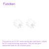 DMiotech 30 Pack 9 Teeth Plastic Gears Model 092A Reduction Gear Plastic Worm Gears for DIY Craft Subjects view 4