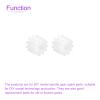 DMiotech 10 Pack 11 Teeth Plastic Gears Model 112A Reduction Gear Plastic Worm Gears for DIY Cars, Robots, Model Making view 4