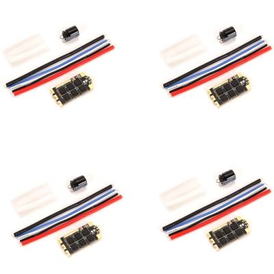 APEFIT Drone Accessories for Holybro for Tekko32 F4 MCU BLHeli32 45A ESC for Dshot1200 2~6S RGB LED for FPV Racing Drone for Holybro for Tekko32 F4 MCU Replaceable (Color : 4PCS Set)