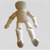 33 cloth jointed physical therapy doll view 2
