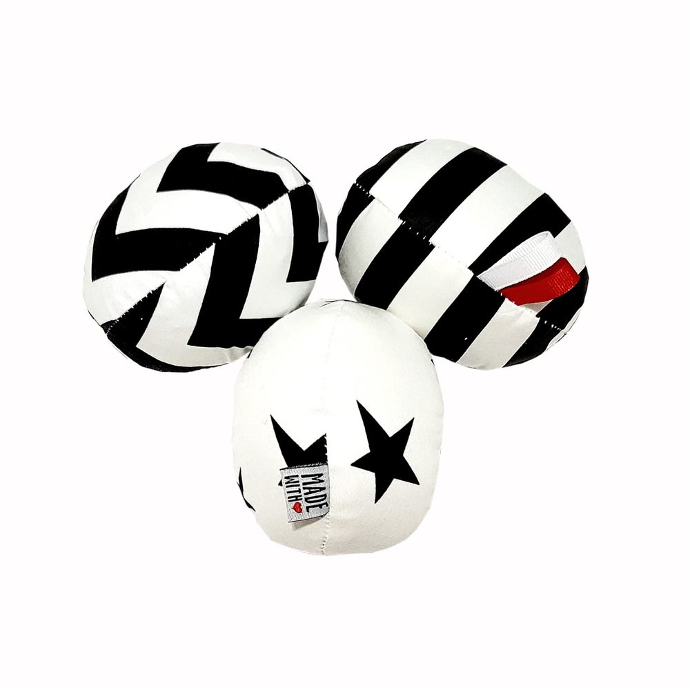Handmade Mamaroo Balls Replacement Toy Balls for Mamaroo 4moms swing Removable Toy Balls with Crinkle Rattle Sounds