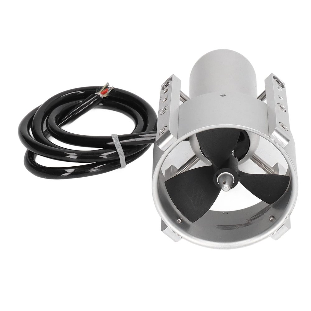 Aluminum Underwater Thruster with Brushless Motor for RC Boat ROV Hydrofoil, 452W KYI 5T 3P Underwater Thruster (CW)